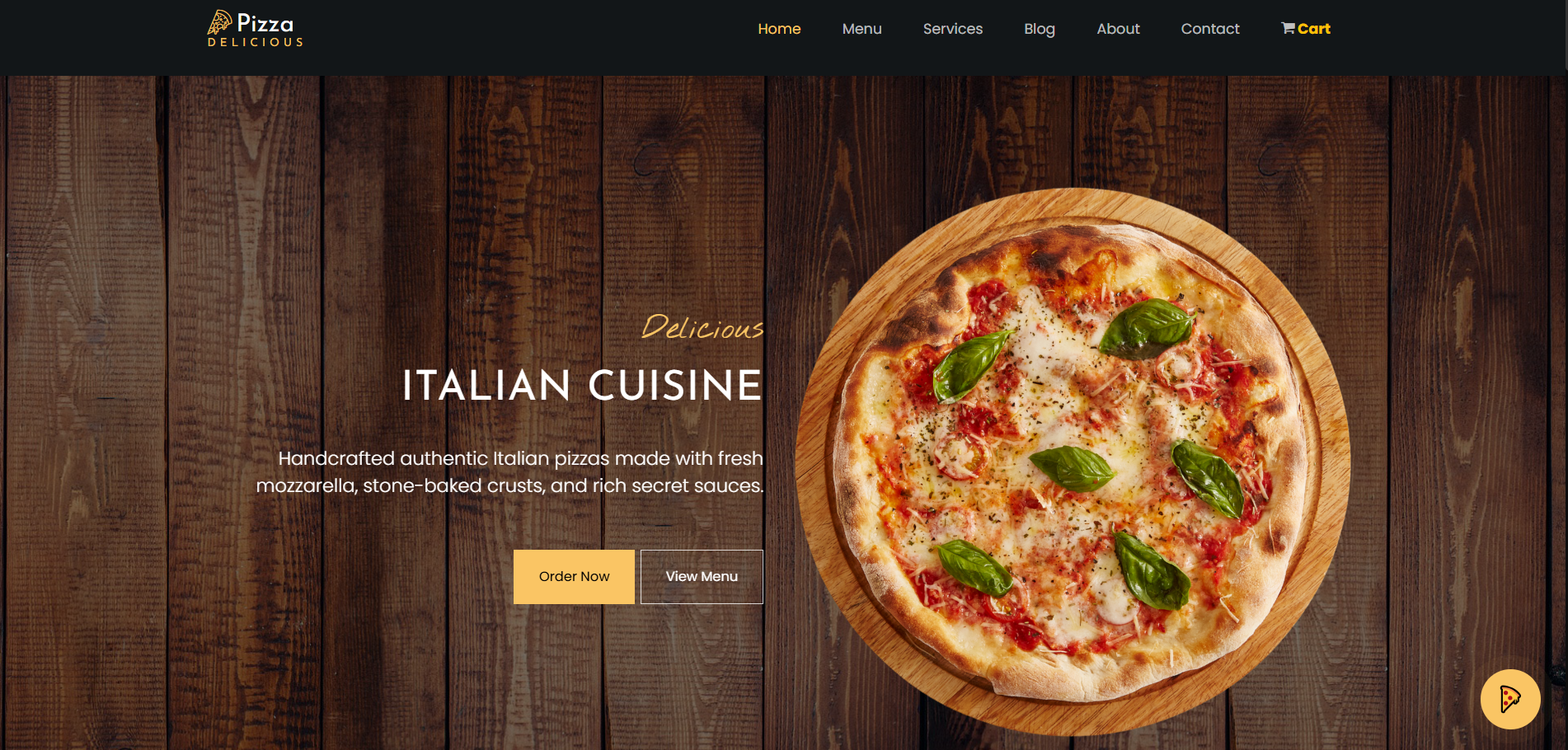 Pizza Website Project